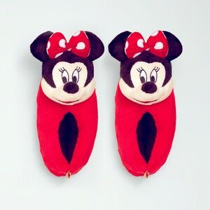 Minnie Mouse Balloon 3D Slippers-NWT